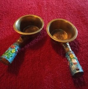 COPY - 2 antique Chinese silk irons